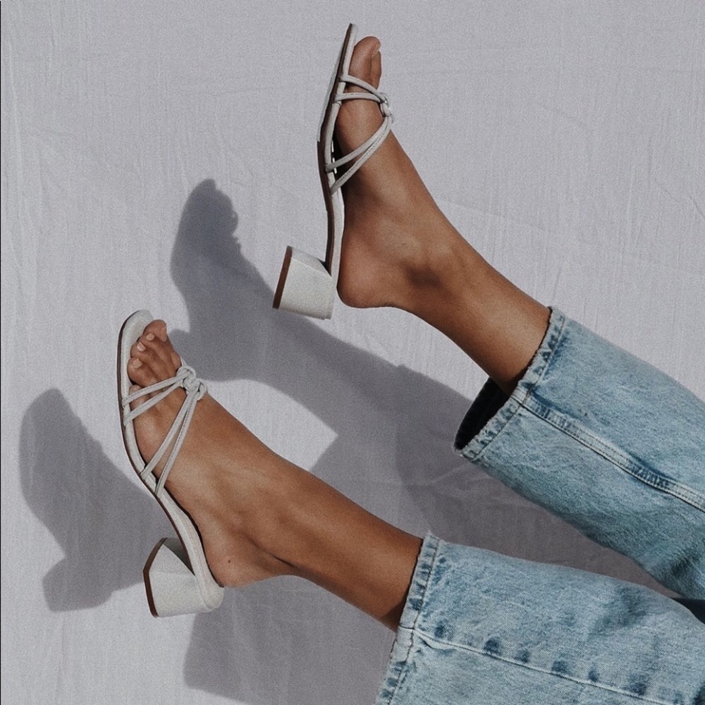 Free People Petra Block Heels Size 40